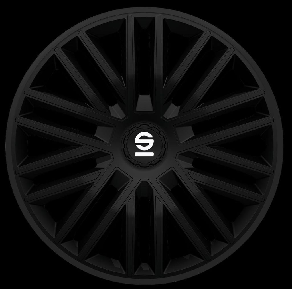 15" Zoll Radkappen Schwarz Radzierblenden Radblenden Produktbild 