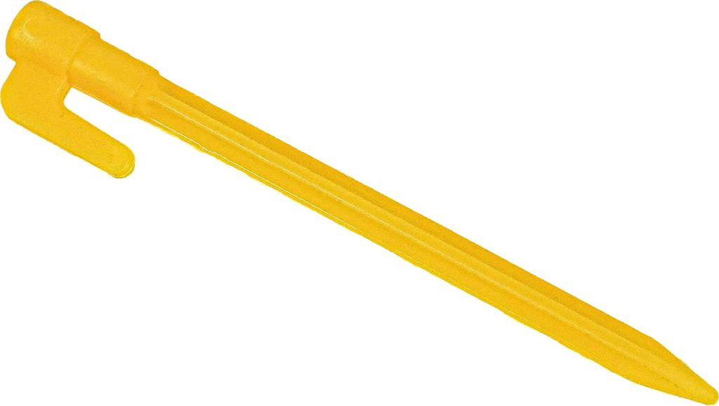 100 Stück Camping-Zeltpflock, robust, für Rasenmäher, Begrenzungsdraht, für den Außenbereich, Garten, Hof, Terrasse, Rasen, Plane, Baldachin, ...