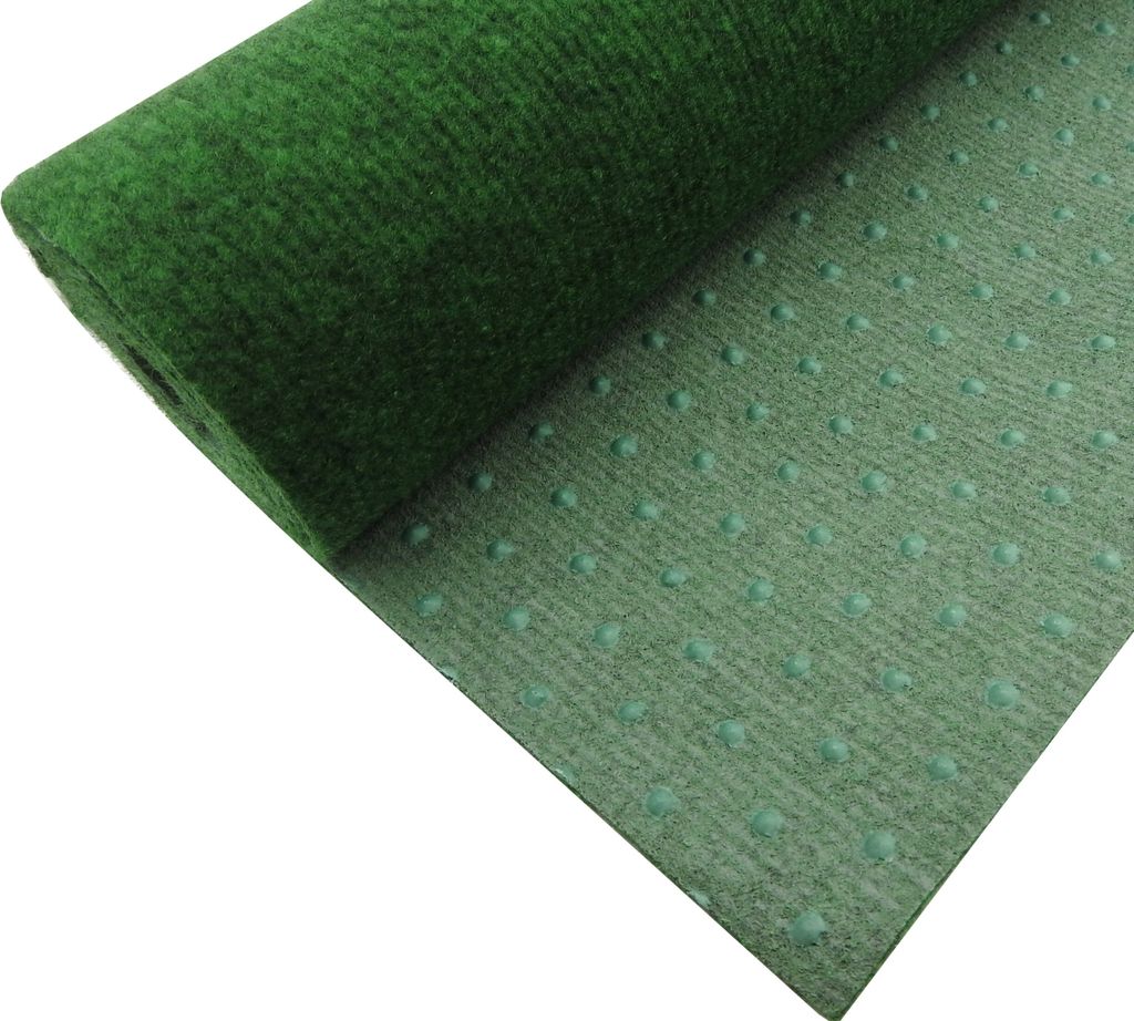 Rasenteppich Kunstrasen mit Noppen Drainage 100x200cm Produktbild 7