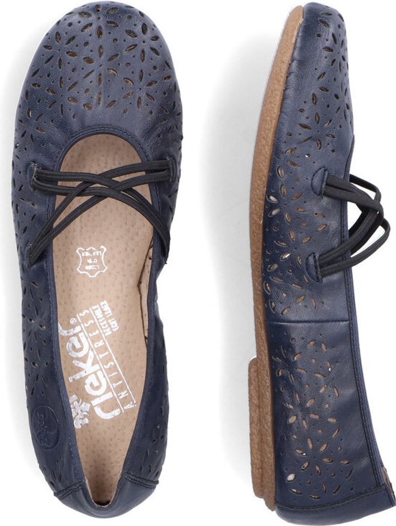Rieker Ballerinas dunkelblau 38 Produktbild 24