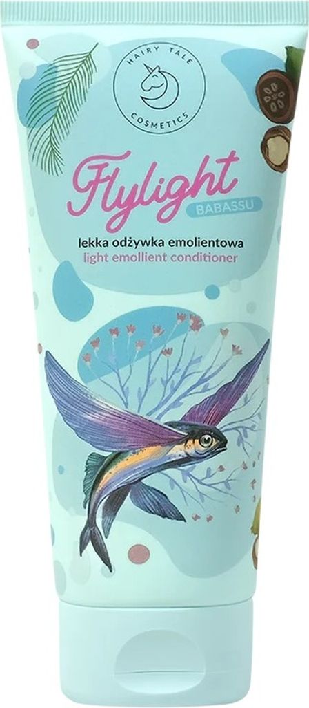 Hairy Tale Flylight Babassu Lekka odżywka emolientowa Masło Babassu, 200 ml