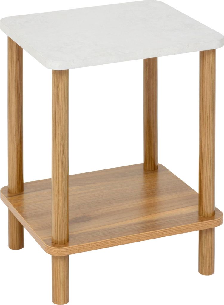 Stolik pomocniczy z półką COME, 44 cm Zdjęcie produktu 