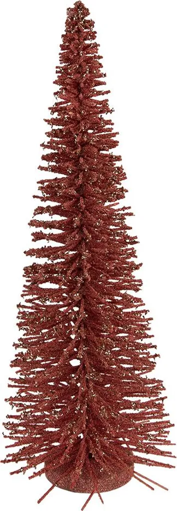 Sapin de Noël pour Centre de Table Bois Rose 50 cm Décoration d'Intérieur