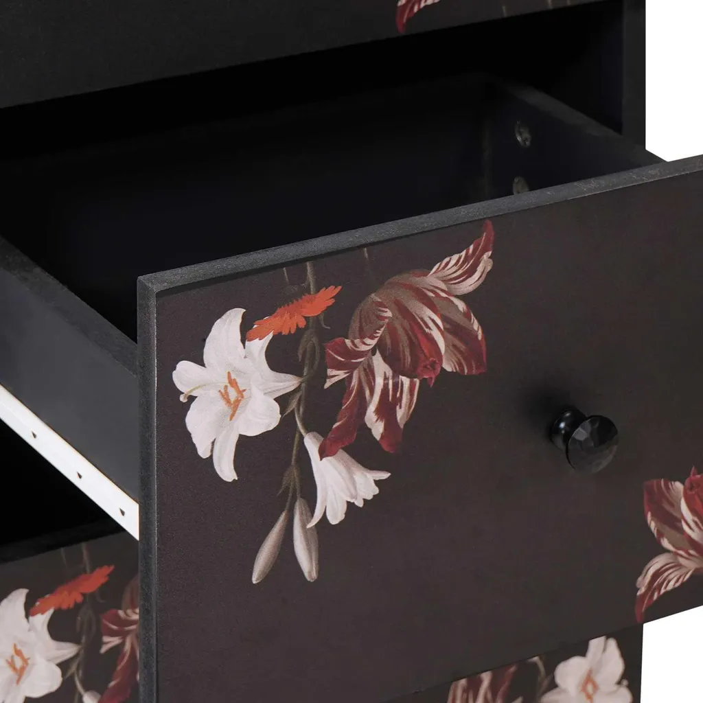 vidaXL Armadietto Vintage 40x33,5x75 cm in Legno Massello Mango - 6