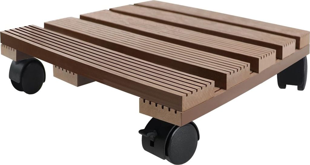 Sessamen-LP 2x WPC Pflanzenroller 30 x 30 cm Tragkraft 100 Produktbild 