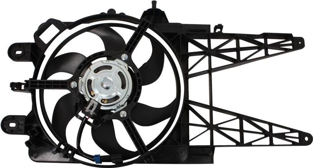FAST FT56149 Lüfter Motorkühlung Kühlerlüfter für FIAT PUNTO (188) Wasserkühler Ø315mm