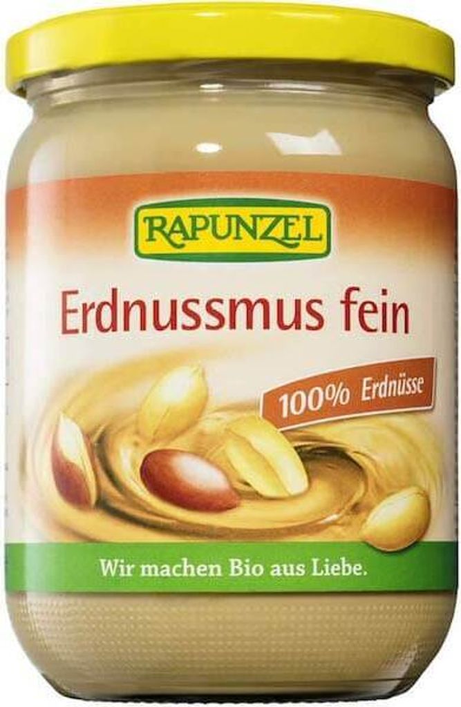 Rapunzel Erdnussmus fein 500g Image du produit 