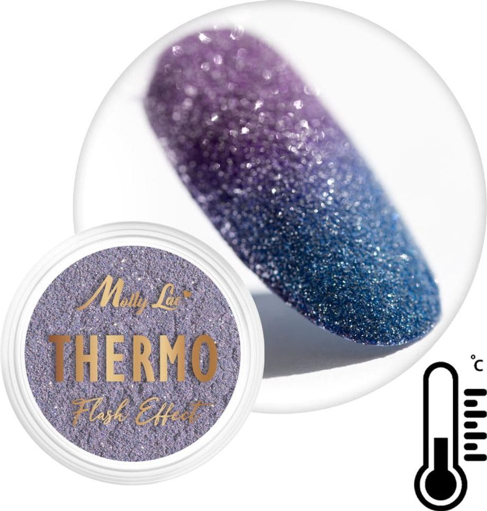 Thermo Flash Effect MollyLac Nagelpuder 0,5 g Nr. 5
