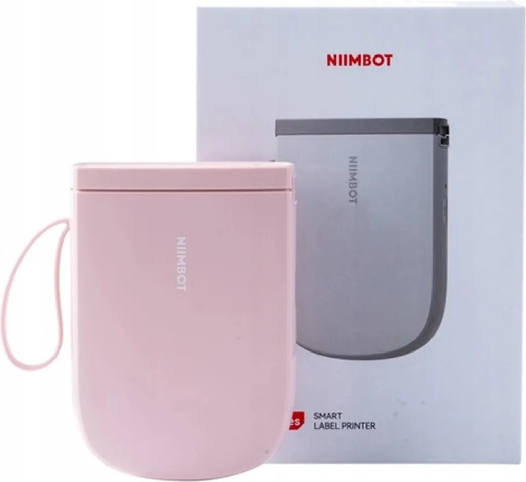 EDIBAZZAR | NIIMBOT D11H ROSA Stampante termica 300DPI Etichette Adesive Wireless