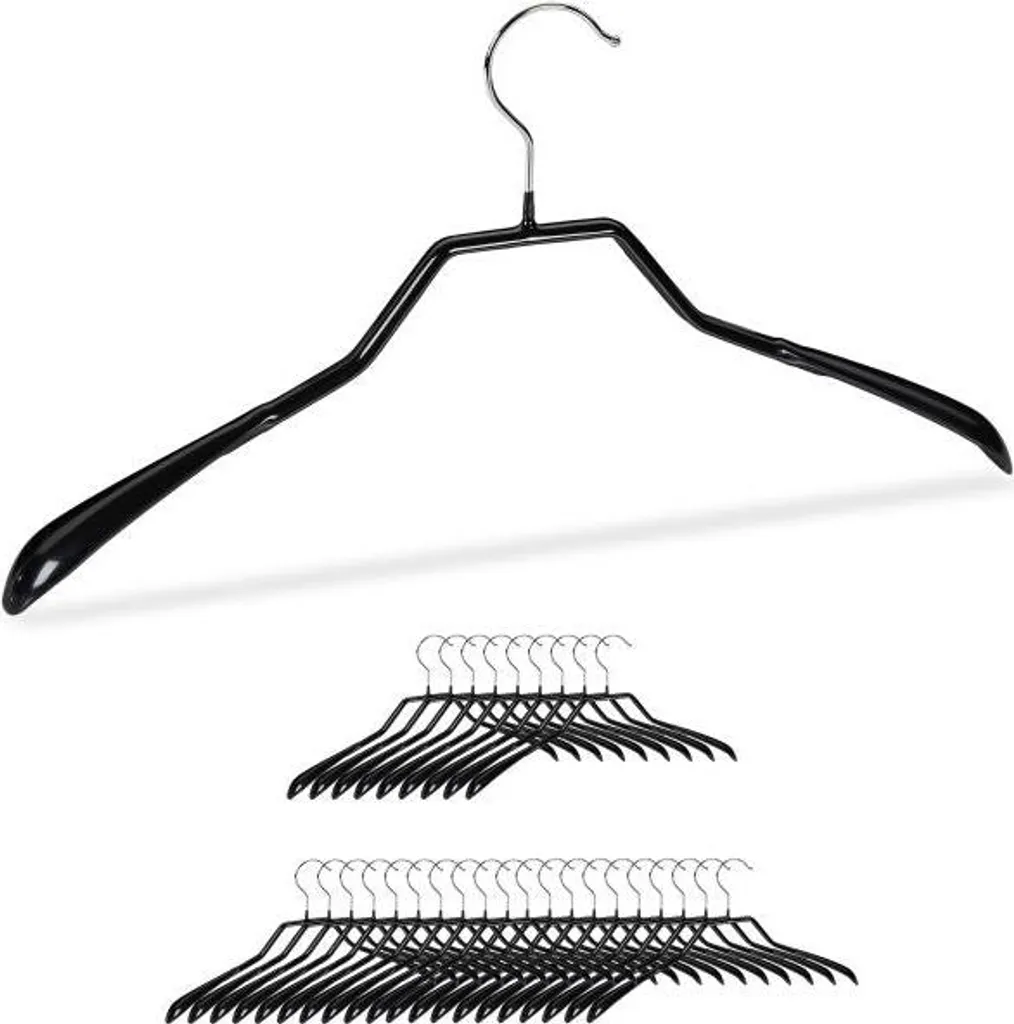 Cintres antidérapants pour costumes - Stop aux vêtements qui glissent