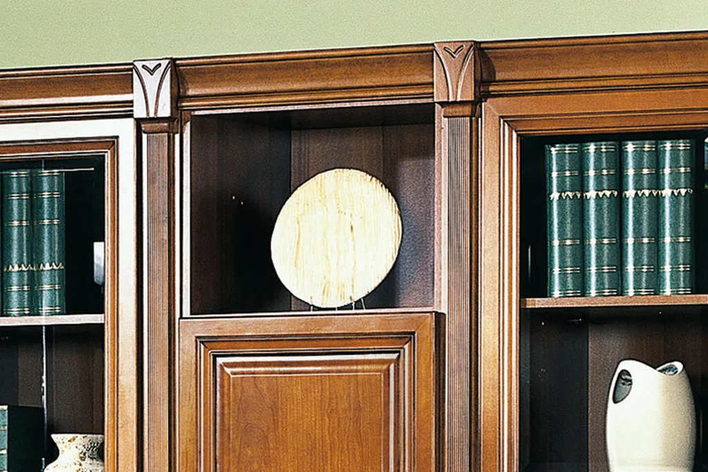 Corniche de finition supérieure pour bibliothèque modulaire SE-LN