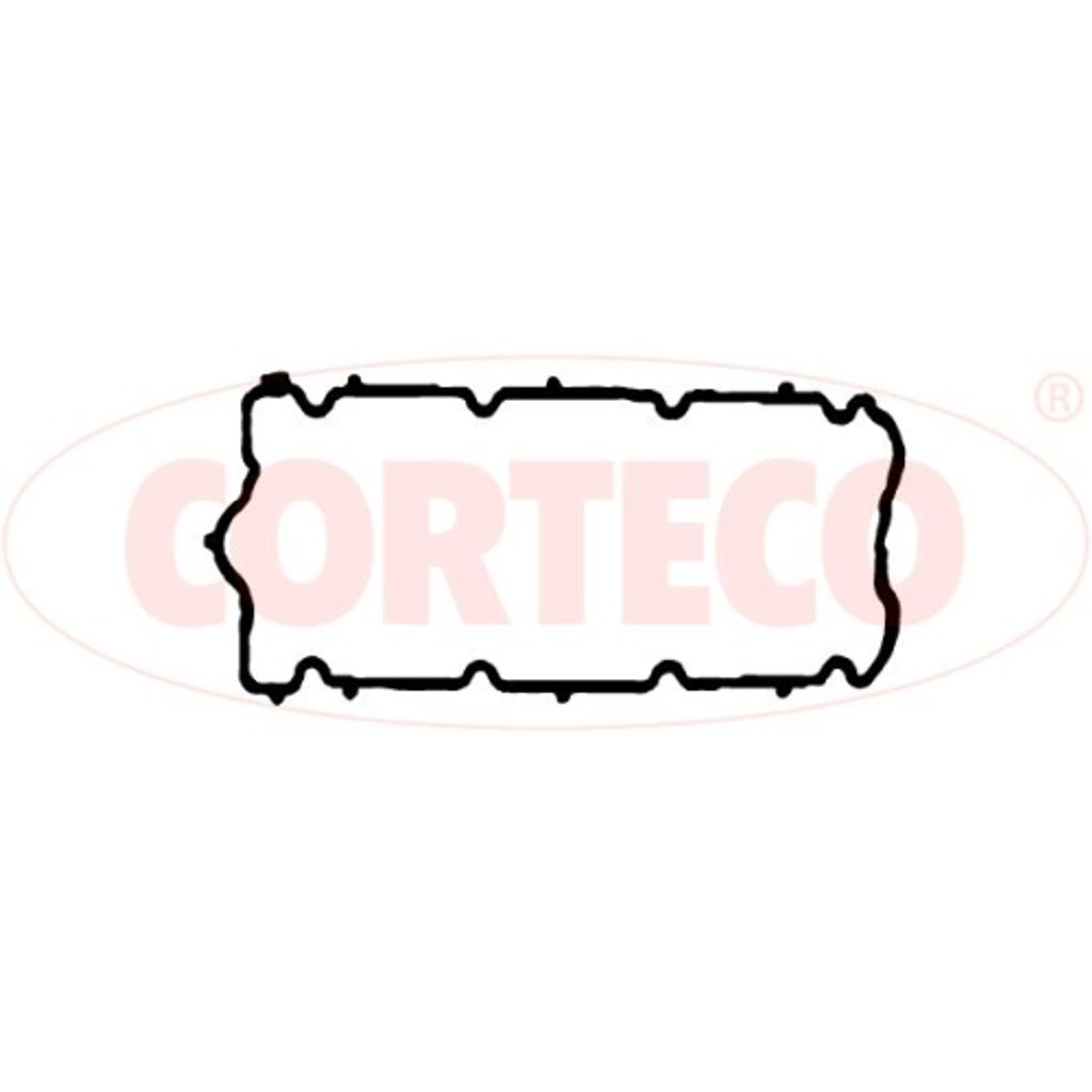 CORTECO 026124P Ventildeckel Zylinderkopfhaube Dichtung für ALFA ROMEO 147 (937) für LANCIA THESIS (841AX)
