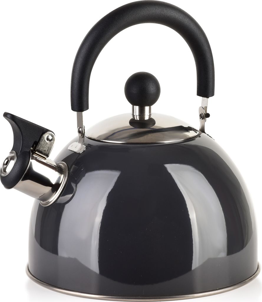 Wasserkocher Edelstahl ALLESKEN CURT Ø18 cm H 22 cm Grau 1 Stück