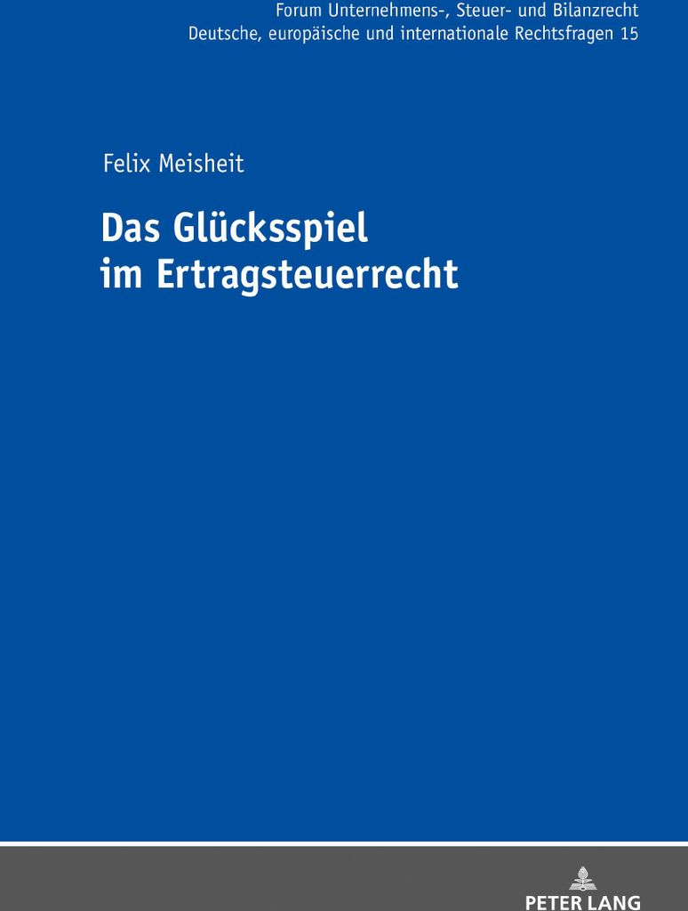 Das Glücksspiel im Ertragsteuerrecht