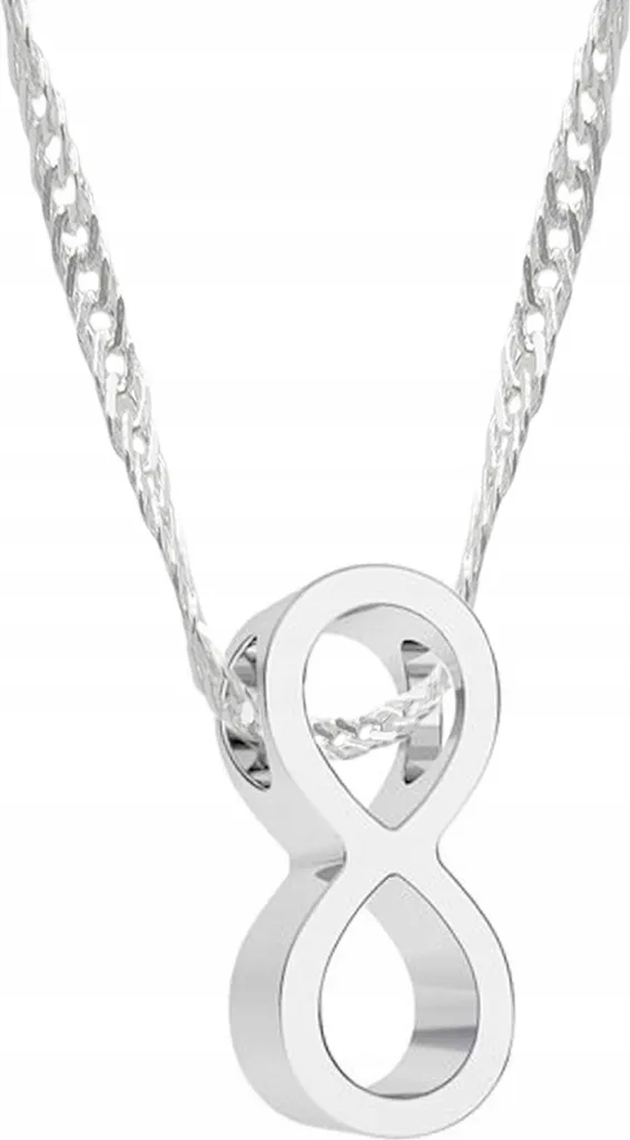 Collana Donna Argento 925 Infinito - Idea Regalo Amore Eterno