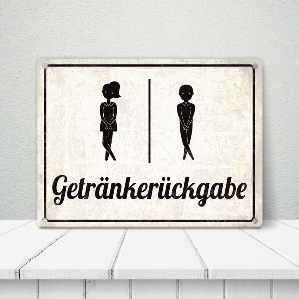 Blechschild 'BITTE NICHT IM BADEZIMMER KOKSEN' – 18x12 Cm, Rosa, Mit Kordel & Saugnapf, Witzige Bad-Deko