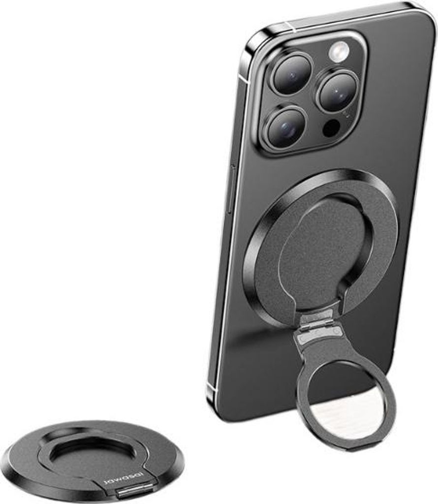 Magnetische Ringhalterung, Doppelseitiger magsafe finger ring, handy halter, 360° drehbar, ultradünn, tragbar