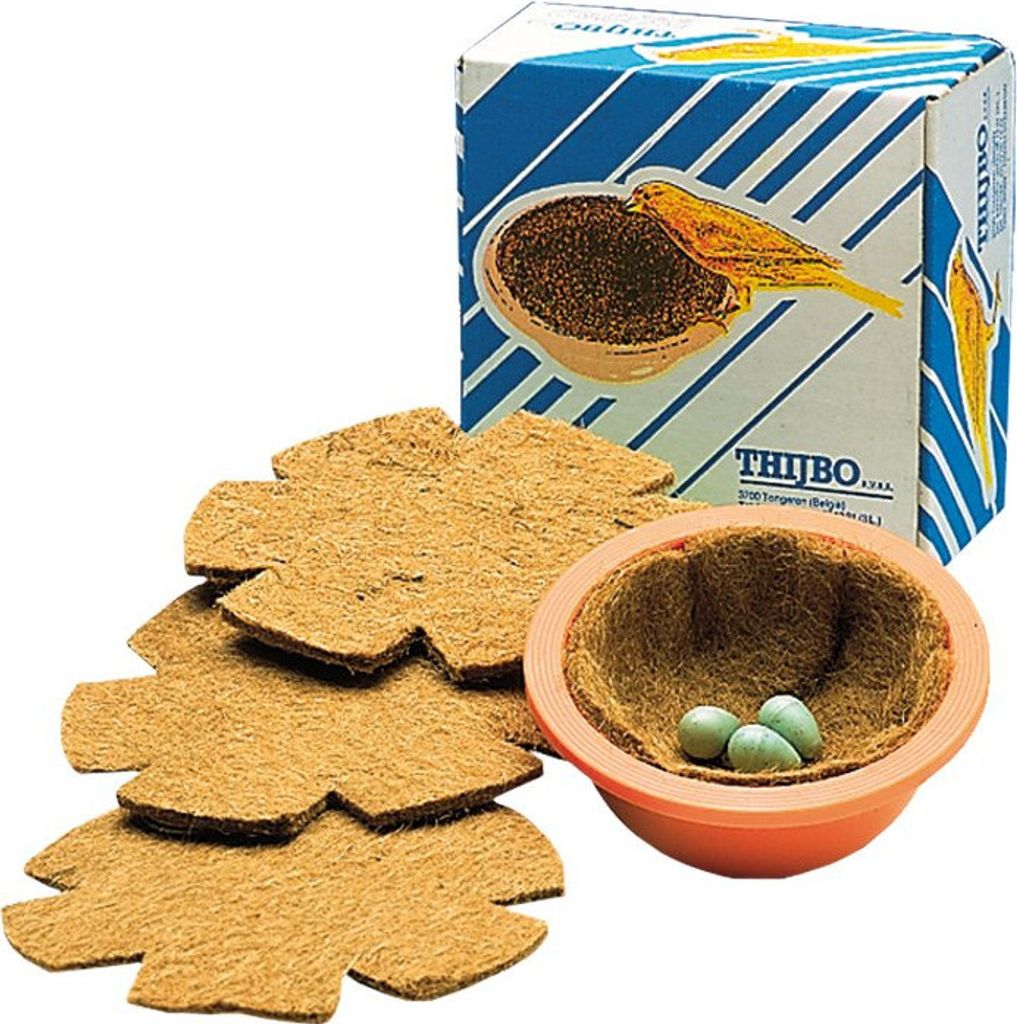 Hniezdne vložky Thijbo pre kanáriky 10 kusov Obrázok produktu 