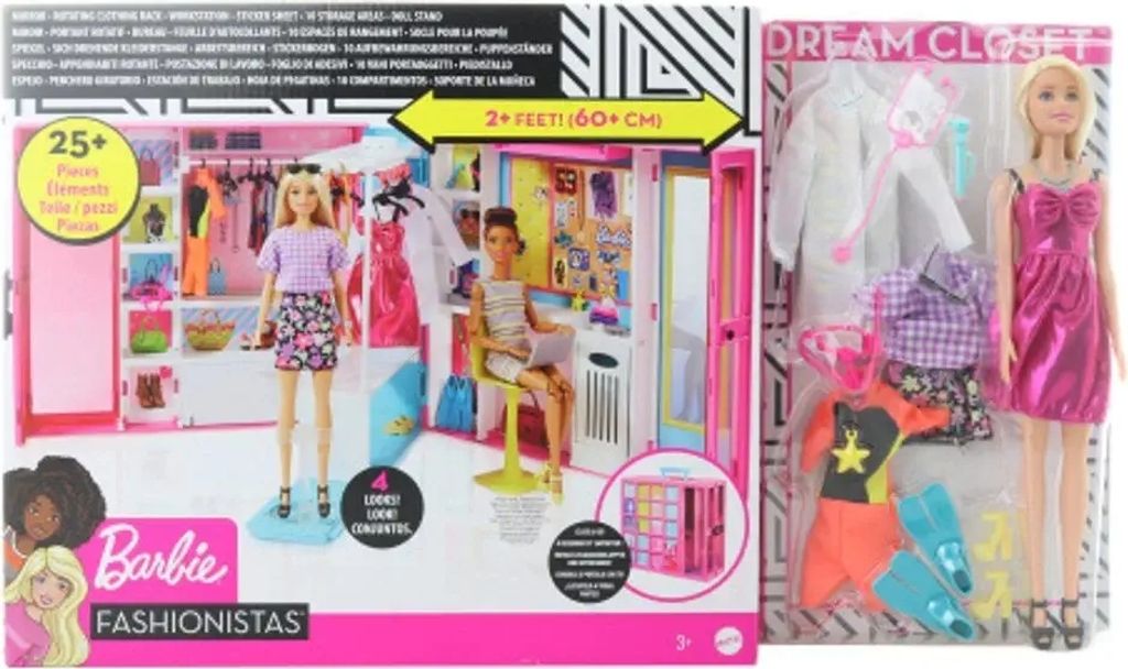 Mattel GBK10 Barbie Traum Kleiderschrank Produktbild 18