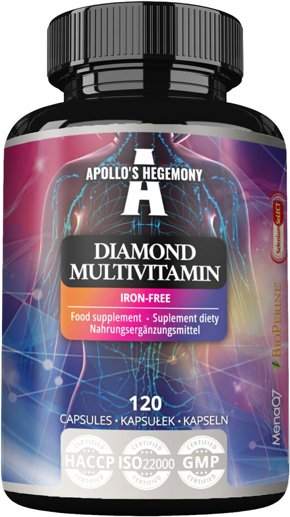Diamond Multivitamin - 120 Vegane Tabletten - Vitaminmischung