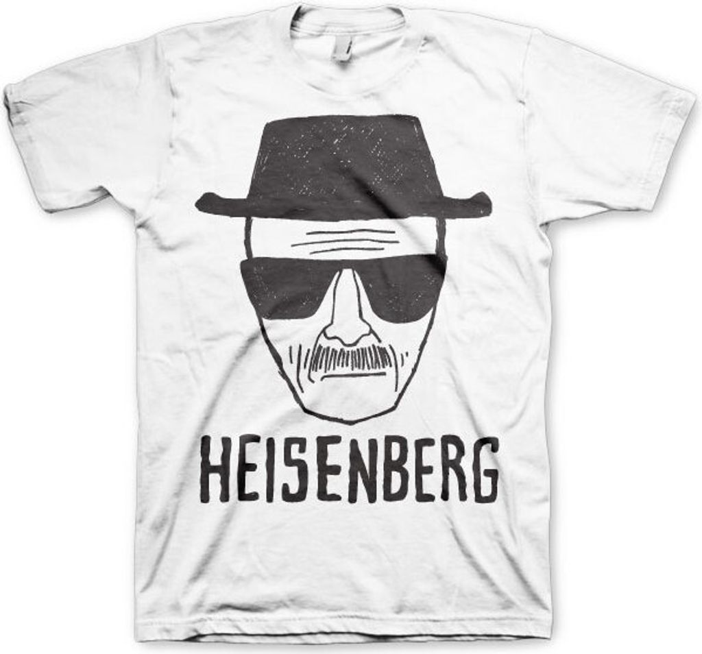 Heisenberg Sketch T-Shirt - XX-Large - White