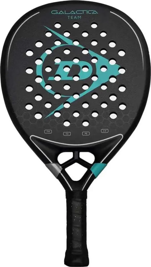Raquette padel Dunlop Galactica Team Argent 365 gr - Équilibre Idéal