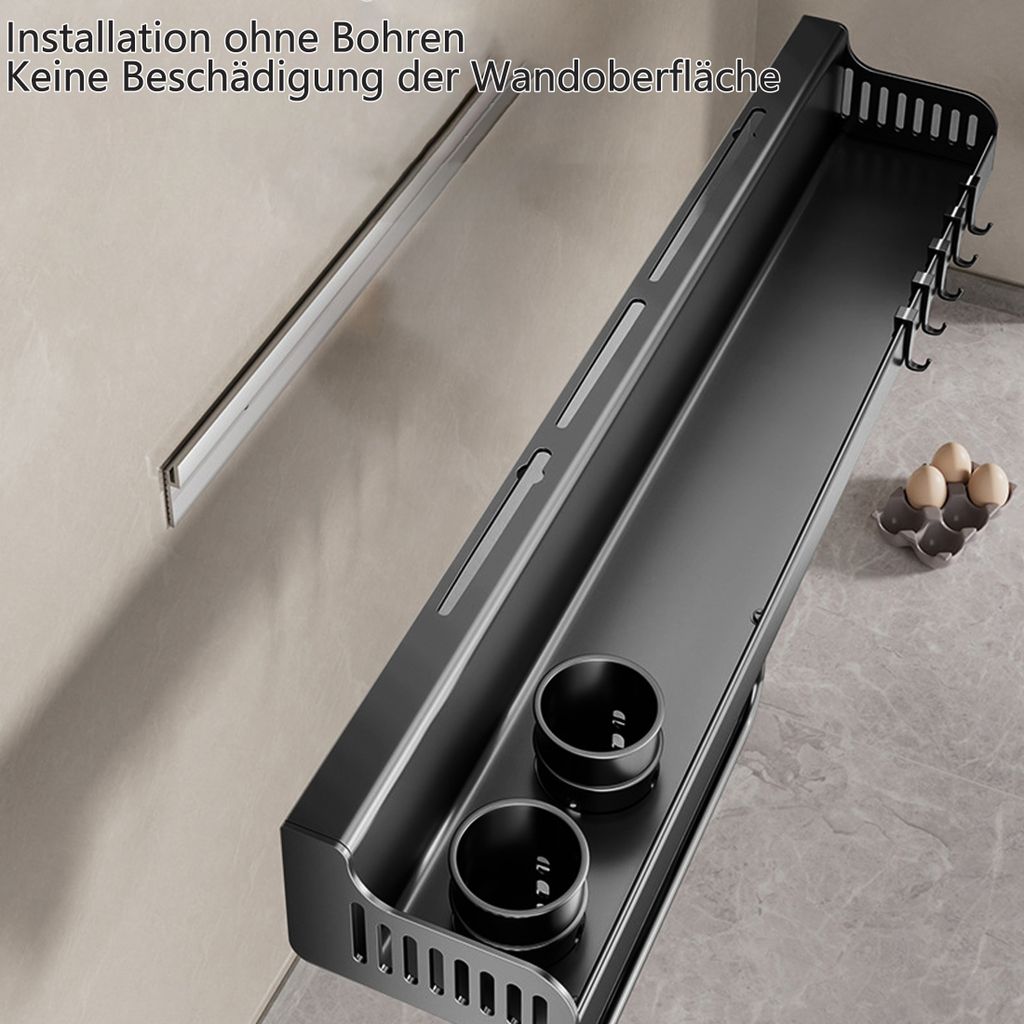 Gewürzregale, Küchenorganizer-Set, Hängendes Küchenregal Produktbild 8