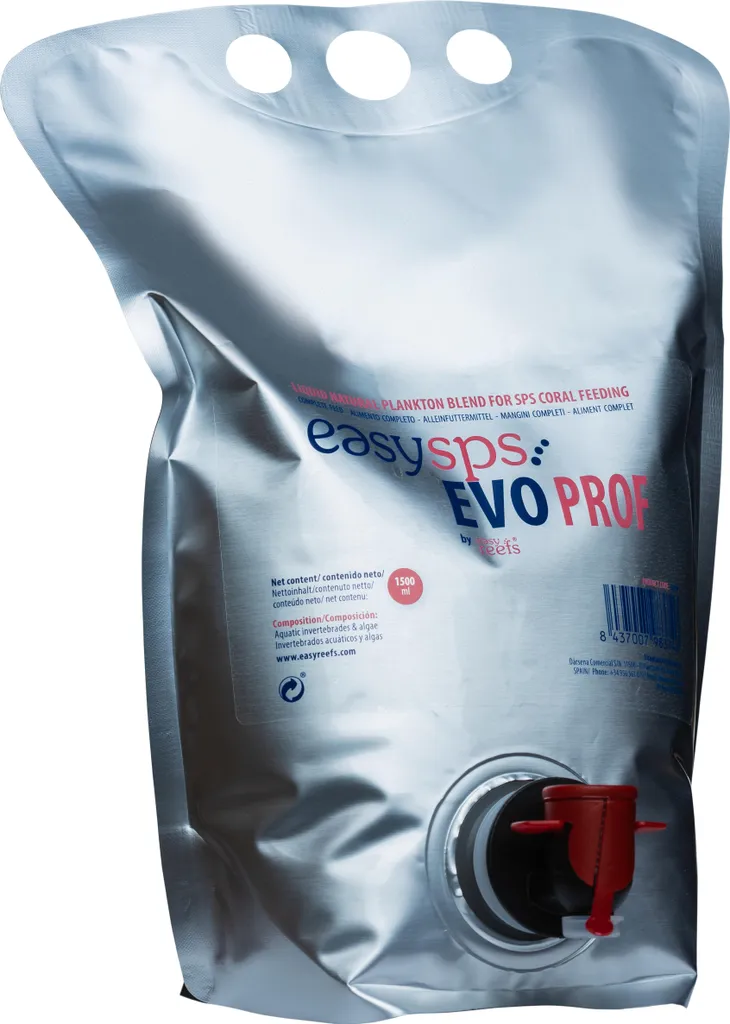 Easy Reefs EasySPS Prof EVO 1500 ml: Nutrimento Professionale Coralli SPS