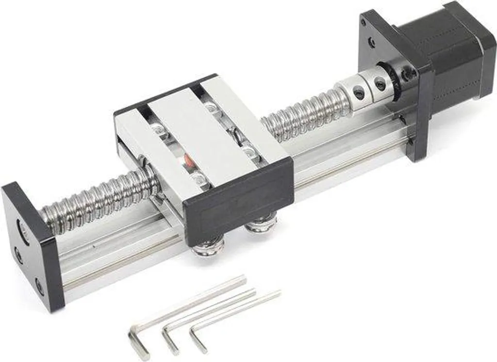 Module de Translation Linéaire 100mm pour Table de Gravure et Fraiseuse CNC