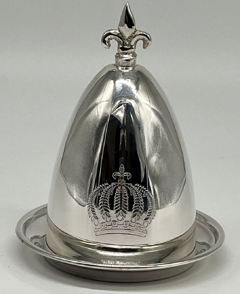 Pompöös by Casa Padrino Luxus Barock Eierbecher mit Deckel Produktbild 