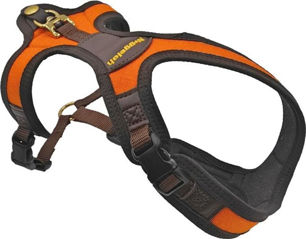Niggeloh Geschirr FOLLOW LIGHT Hundegeschirr Suchgeschirr orange M