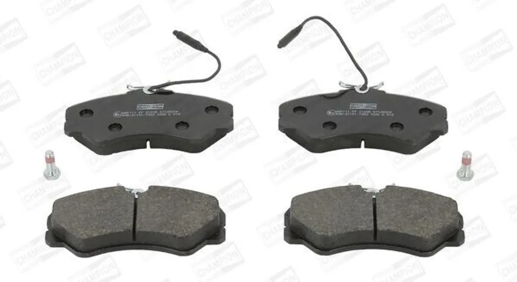 Plaquettes de Frein Avant Champion 571393CH Fiat Ducato et Peugeot 206