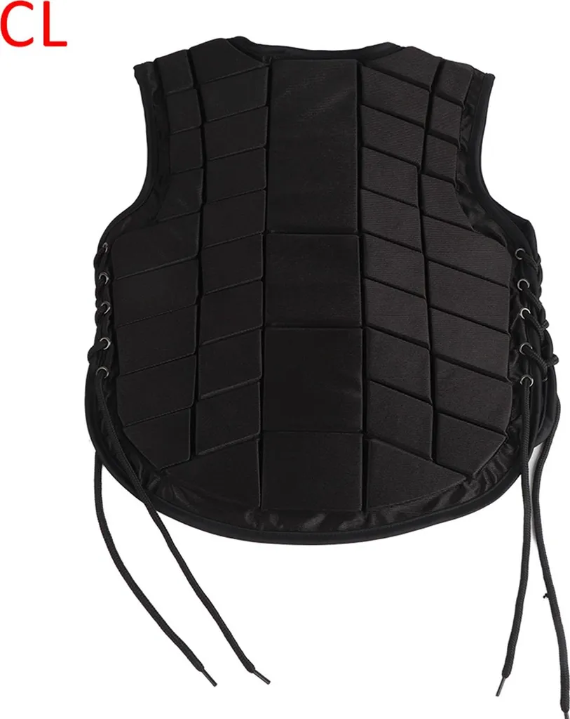 Gilet de sécurité équitation respirant et ajustable pour enfants