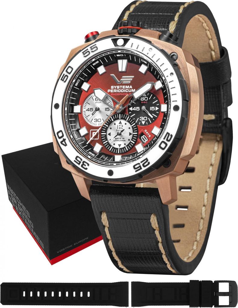 Herrenuhr - Vostok Europe Modèle : VK67-650E724 Série : Image du produit 
