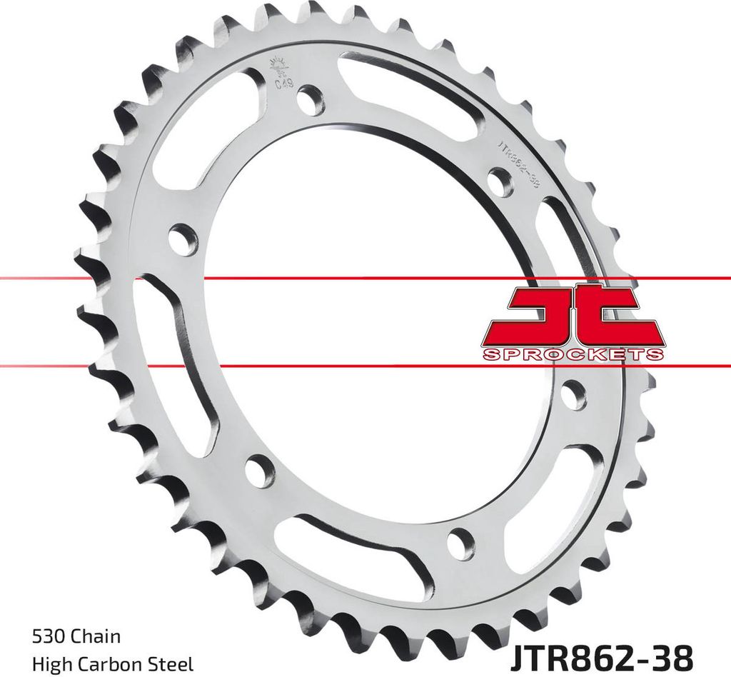 JT SPROCKETS Standard Stahlritzel hinten 862 - 530