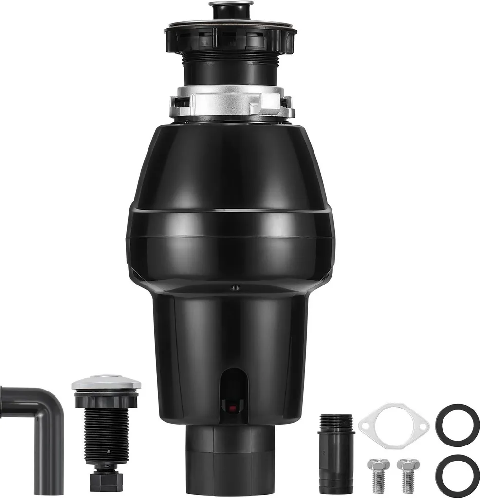 SucceBuy tritatutto per rifiuti di cucina con potenza di 3/4 hp
