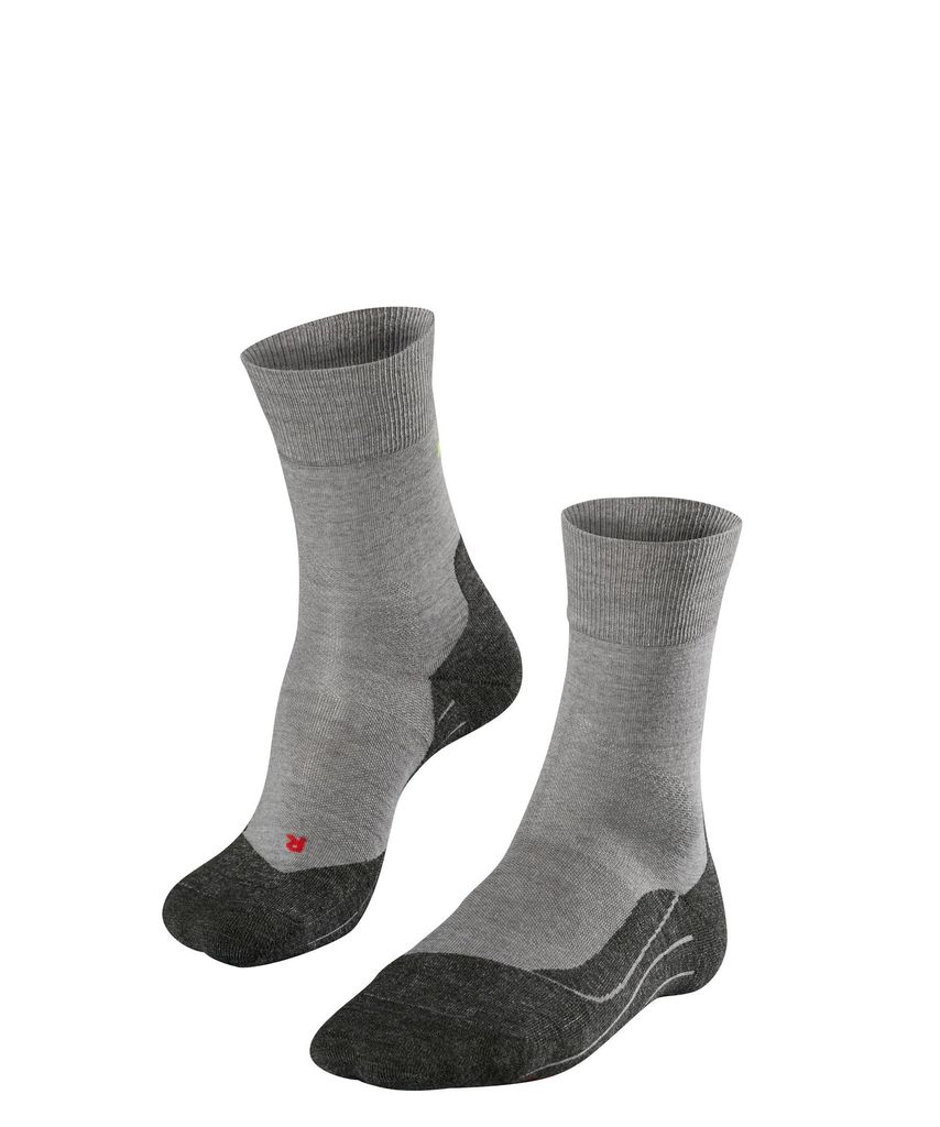 FALKE RU4 Wool Laufsocken light grey melange 42-43