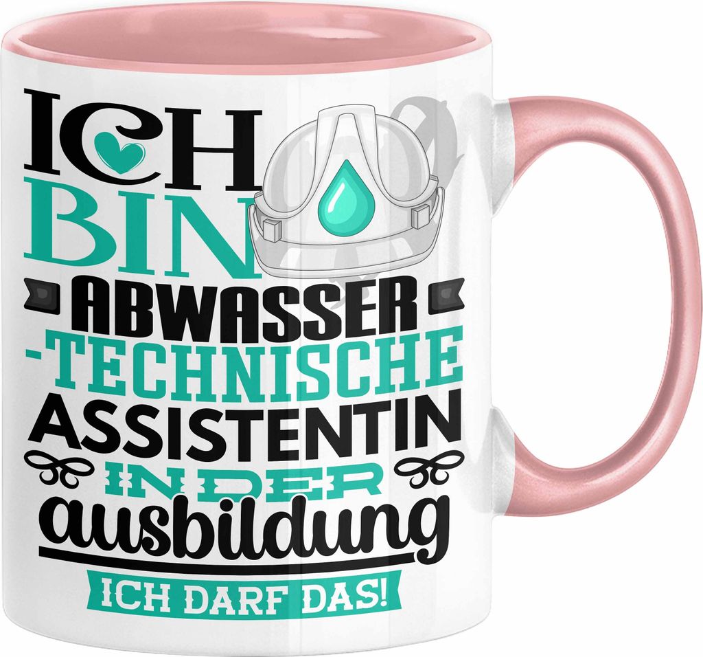 Abwassertechnische Assistentin Ausbildung Start Geschenk Produktbild 