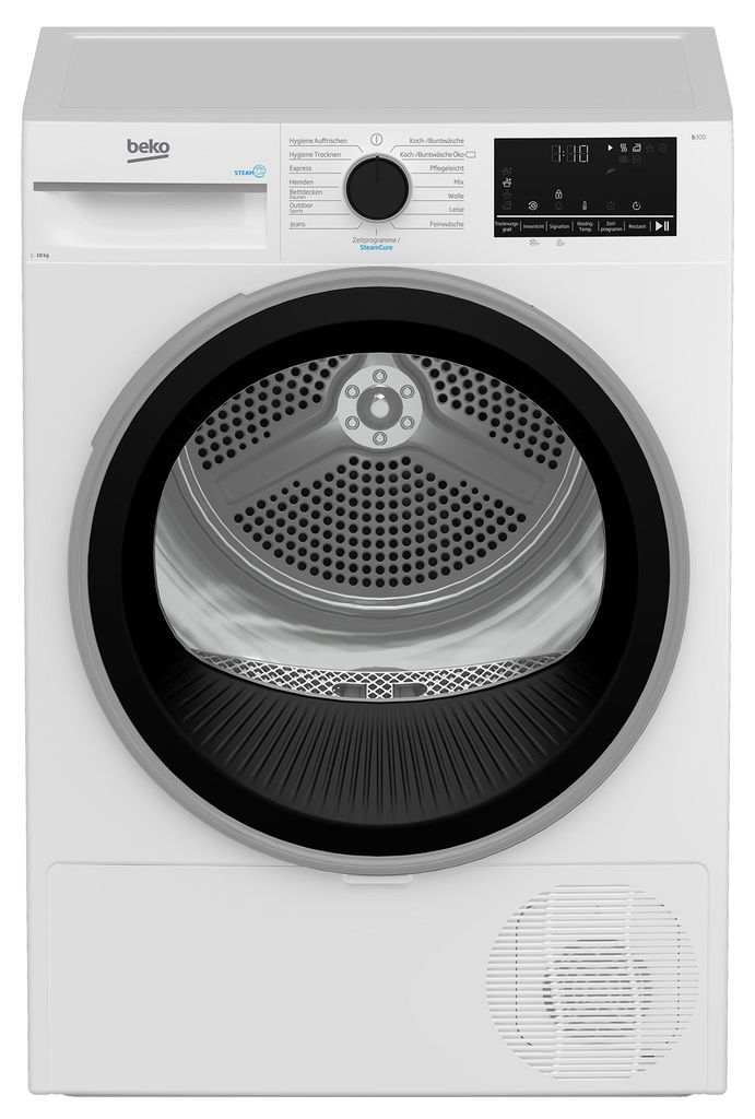 Beko B3T442491 Wärmepumpentrockner 10kg Aquawave Produktbild 