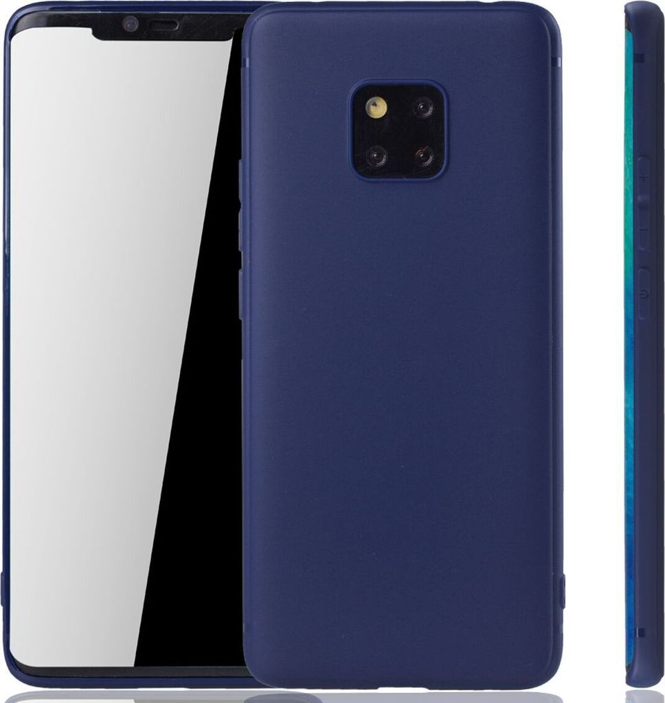 Huawei Mate 20 Pro Handyhülle Schutzcase Backcover Tasche Hülle Case Etuis Blau
