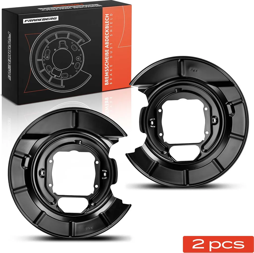 Rénovation Freins Arrière BMW E39 : Set de 2 Tôles d'Ancrage de Disque