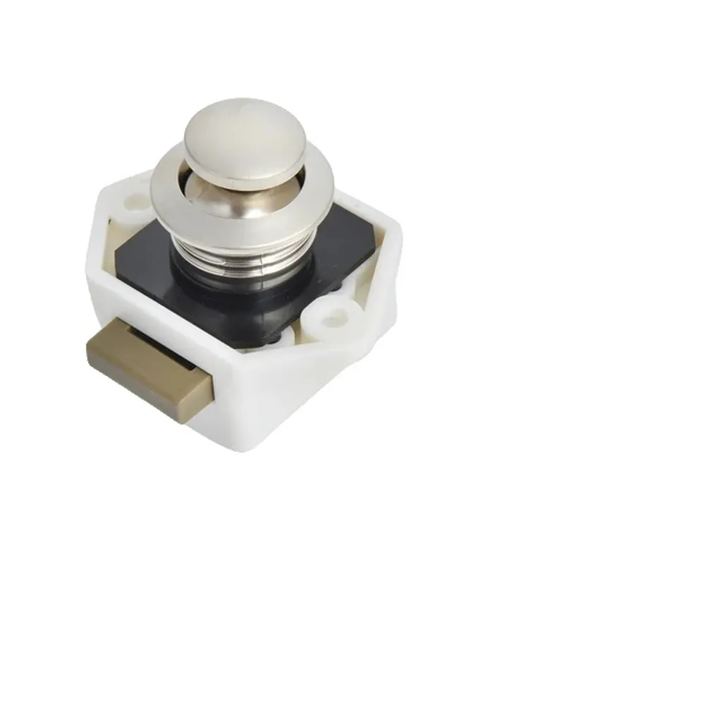 Serrature Meccanismo a Spinta Camper e Barche - 20 Pcs Bianco