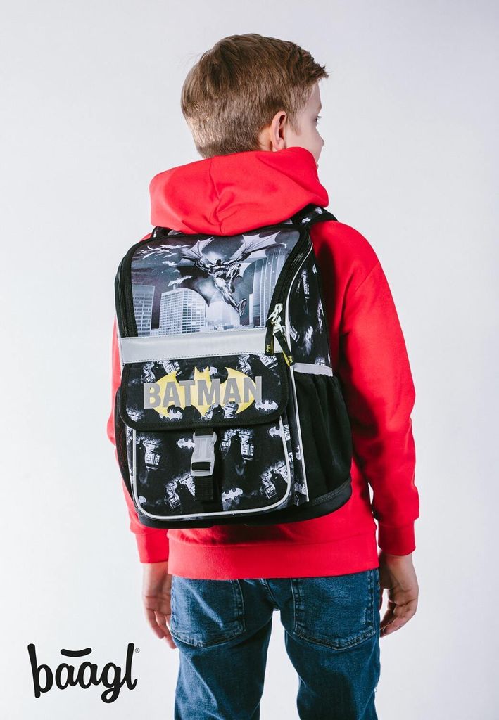 BAAGL Zippy Batman Schulranzen-Set 3tlg: Schulranzen, Produktbild 8