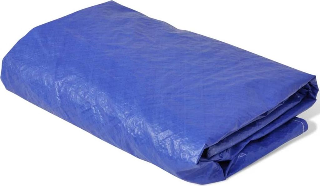 Poolabdeckung PE Rund 540 cm 90 g/m²