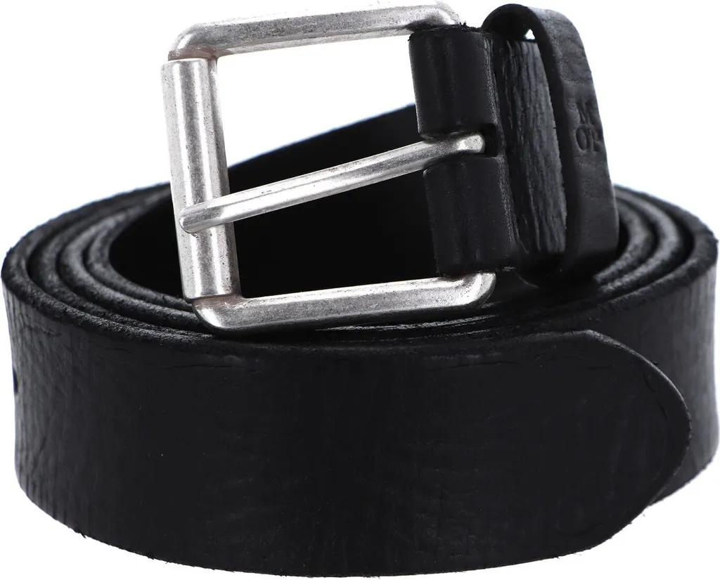 Cintura in Pelle Vintage Marc O'Polo Nero W95 Accessorio High-End