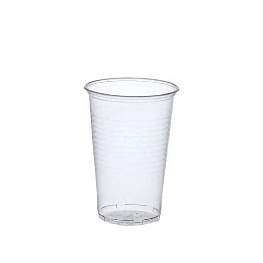 50 gobelets, PP 0,4 l Ø 9,5 cm - 12,2 cm transparent avec Image du produit 