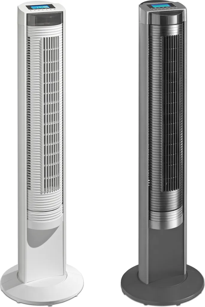 Ventilateur pour salon et bureau CasaFan Airos Big Pin II design inox