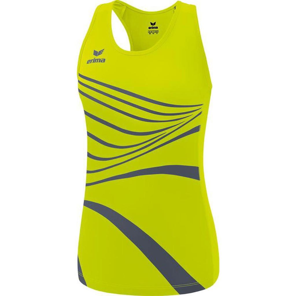 Erima Racing Lauf-Tanktop Damen - Neongelb