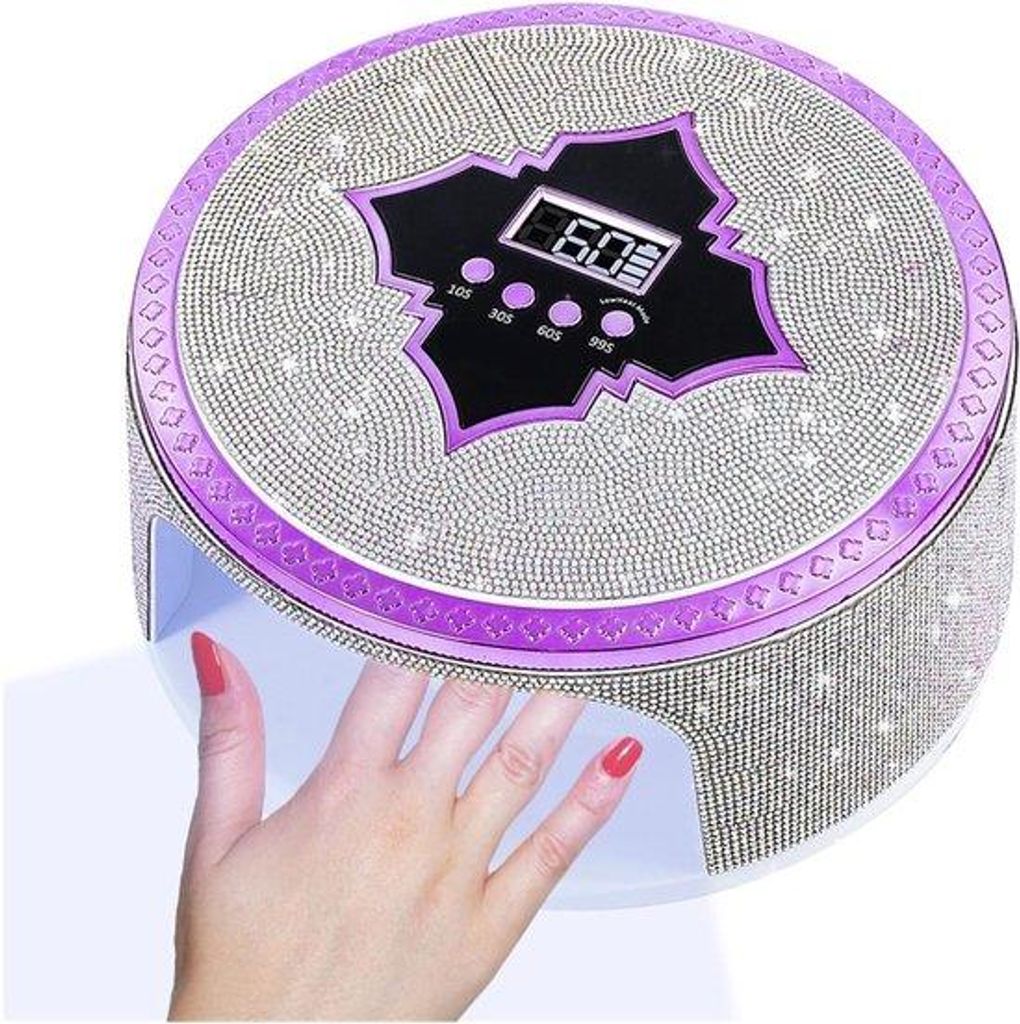 Professionelle UV-Lampe, draadloos, 66 LED, für Gel-Lack, schnelle Trocknung