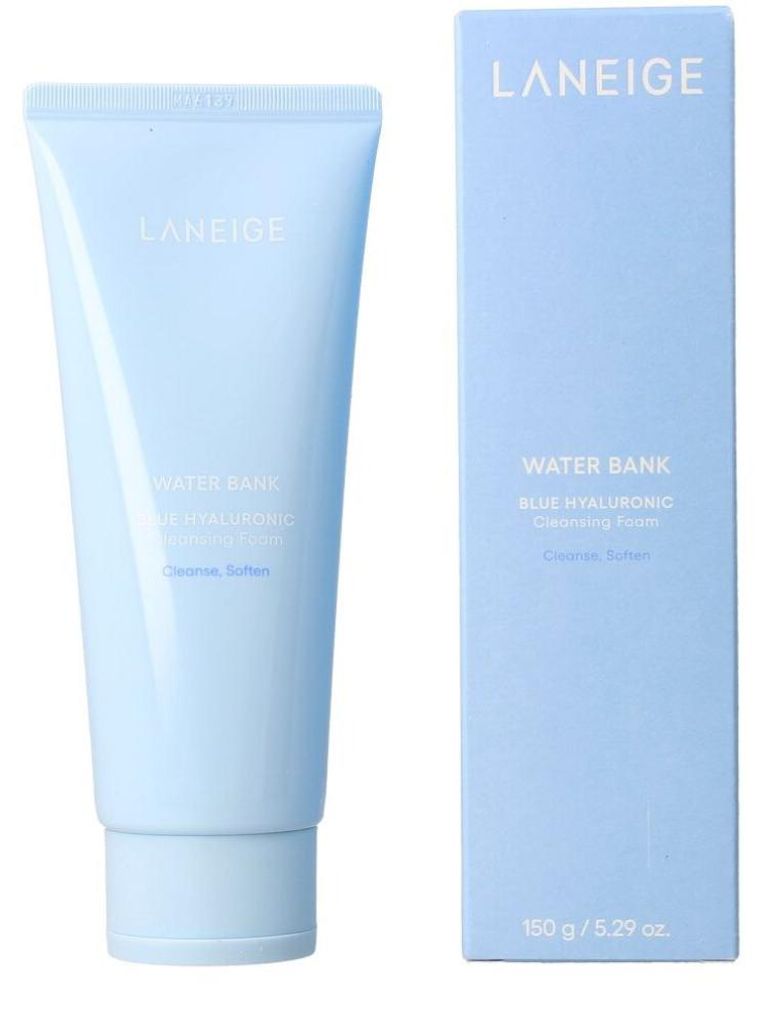 Laneige - WATER BANK BLUE HYALURONIC REINIGINGSSCHUIM, 150g Productafbeelding 